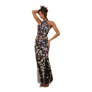 Lulu's Multicolor Floral Maxi Dress